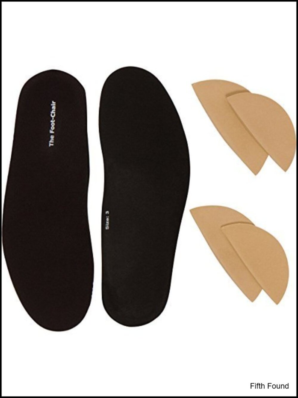 Adjustable Arch Support Orthotic Inserts for Plantar Fasciitis Relief
